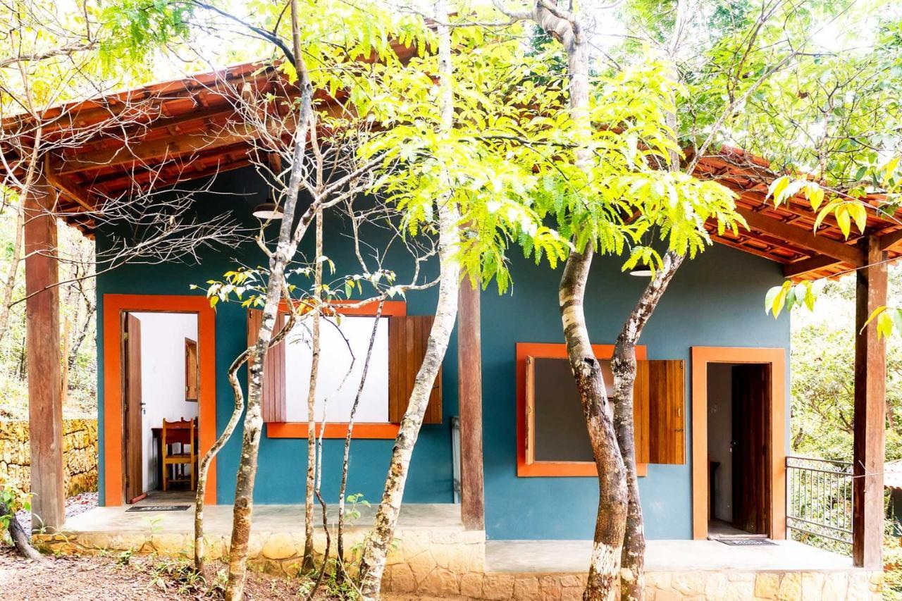 Chale Aconchegante Com Wi-Fi No Vale Do Capao - Ba Villa Bagian luar foto